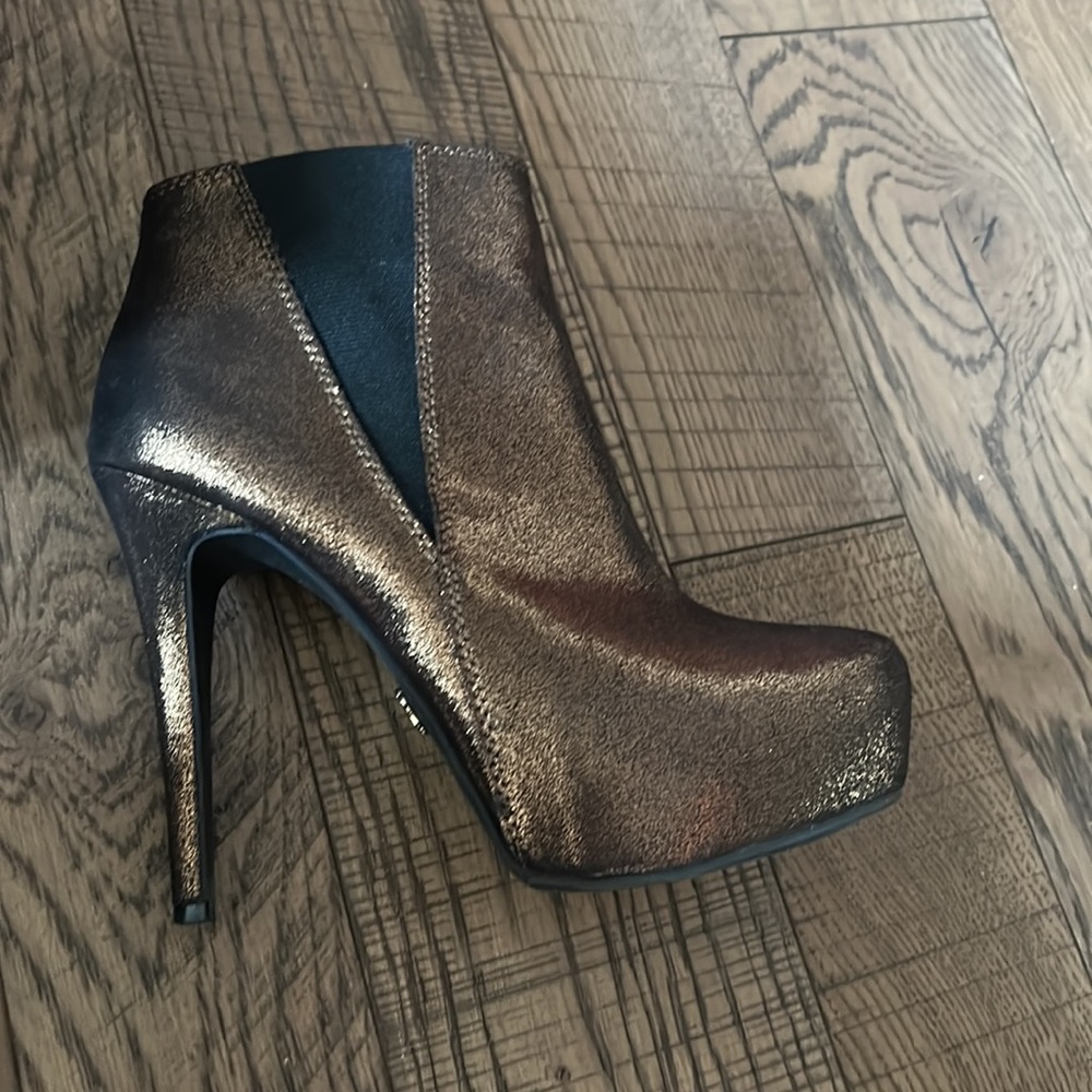 Used Banana Republic boots R R GEORGINE BRONZE - Picture 4 of 8